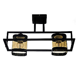 Светильник Айтин-Про НПБ 02-2*60-101 N5274/2 черный