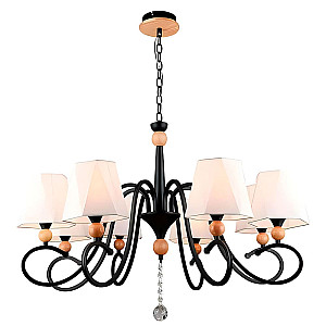 Светильник Айтин-Про НСБ 01-8*40-105 NH5312/8 черный/дерева