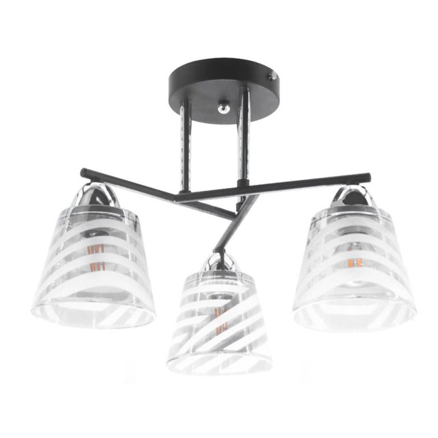 Светильник Айтин-Про НПБ 02-3*60-101 70024/3 черный/хром