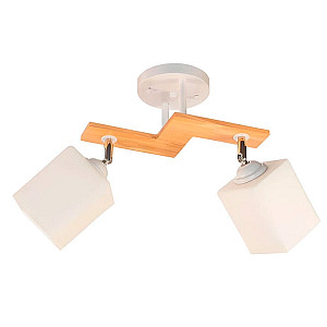 Светильник Айтин-Про НПБ 02-2*60-101 N5291/2 белый/дерево