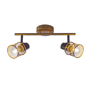 Светильник Айтин-Про НПБ 02-2*60-102 51988/2 золото/черный