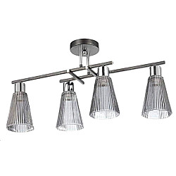 Светильник Айтин-Про НПБ 02-4*60-101 6289/4 черный/хром