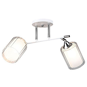 Светильник Айтин-Про НПБ 02-2*60-101 N6407/2 белый/хром