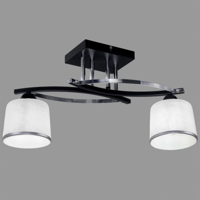 Светильник Айтин-Про НПБ 02-2*60-101 C1330/2 черный/хром