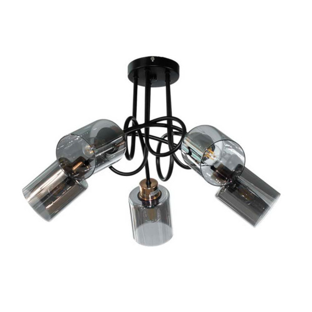 Светильник Айтин-Про НПБ 02-5*60-101 S6984/5 черный/золото