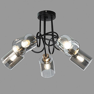 Светильник Айтин-Про НПБ 02-5*60-101 S6984/5 черный/золото