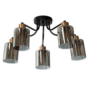 Светильник Айтин-Про НПБ 02-5*60-102 S6983/5 черный/золото