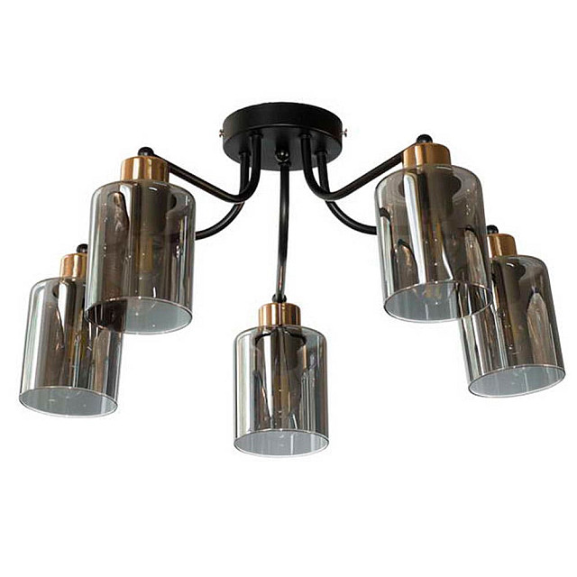 Светильник Айтин-Про НПБ 02-5*60-102 S6983/5 черный/золото