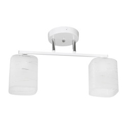 Светильник Айтин-Про НПБ 02-2*40-101 07562/2 белый/хром