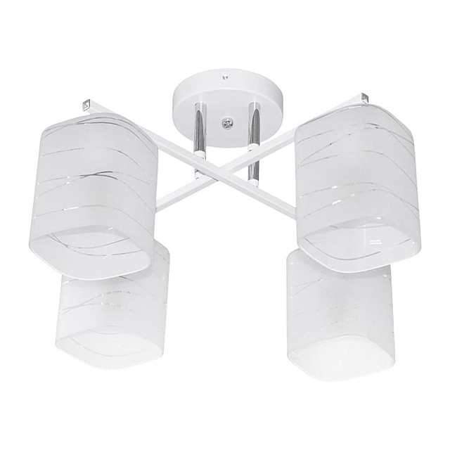 Светильник Айтин-Про НПБ 02-4*40-101 07562/4 белый/хром