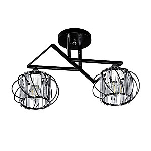 Светильник Айтин-Про НПБ 02-2*60-101 32762/2A черный/хром