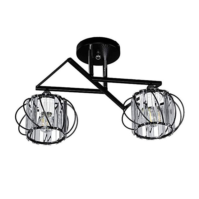 Светильник Айтин-Про НПБ 02-2*60-101 32762/2A черный/хром