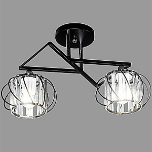 Светильник Айтин-Про НПБ 02-2*60-101 32762/2A черный/хром