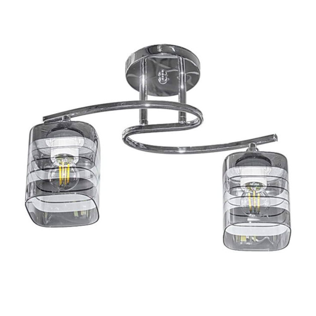 Светильник Айтин-Про НПБ 02-2*60-101 96557/2 хром