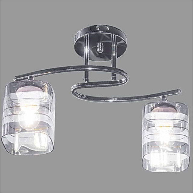 Светильник Айтин-Про НПБ 02-2*60-101 96557/2 хром