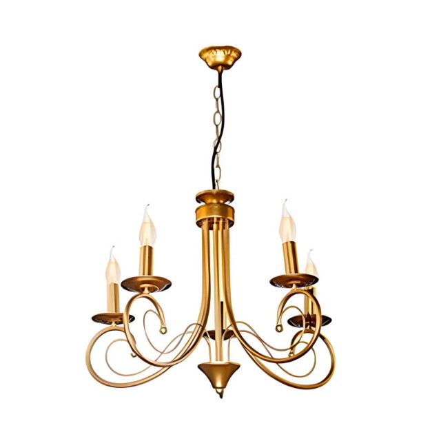 Светильник Айтин-Про НСБ 01-5*60-105 52259/5 золото