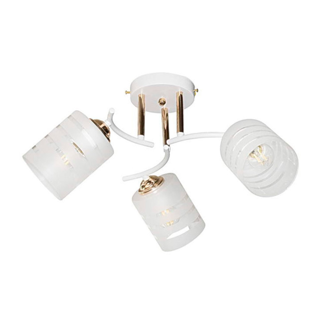 Светильник Айтин-Про НПБ 02-3*60-101 K2179/3 белый/золото