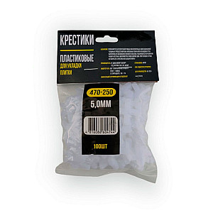 Крестики для плитки Hiborg Y-470-250 5 мм 100 шт