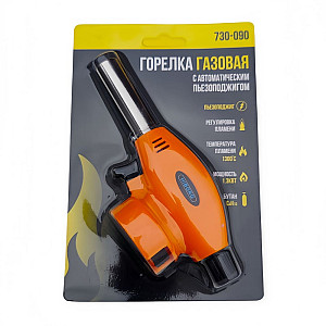 Горелка газовая Hiborg Y-730-090 с пьезоподжигом и керамическим соплом