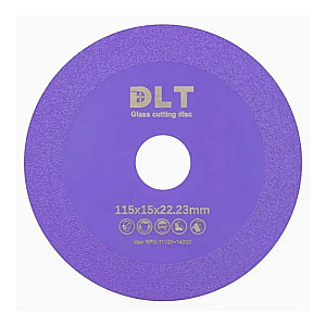 Диск алмазный DLT №11 1421 Vacuum шлифовально-отрезной универсальный 115 мм