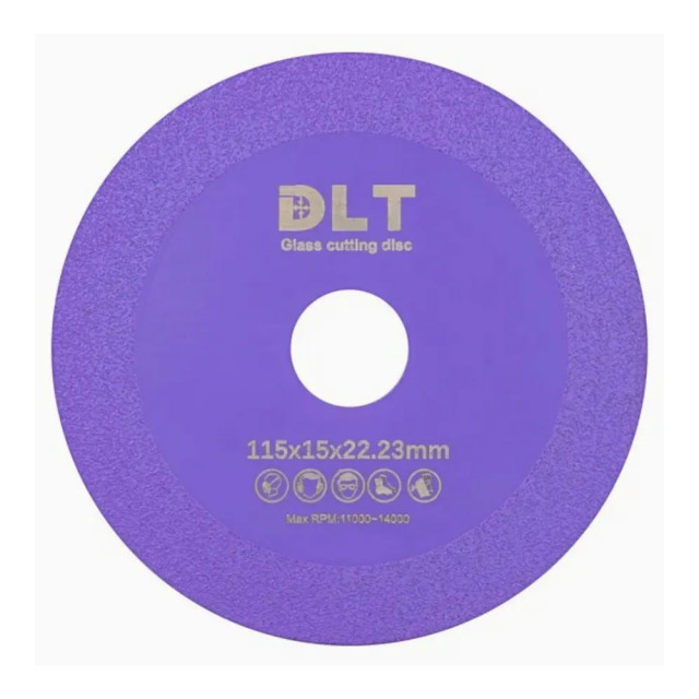 Диск алмазный DLT №11 1421 Vacuum шлифовально-отрезной универсальный 115 мм
