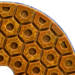 Круг алмазный DLT №10 Р50 шлифовальный гибкий для сухой шлифовки 100 мм