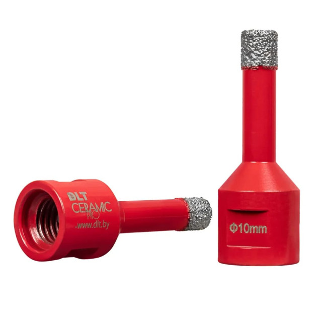 Коронка алмазная DLT Ceramic Pro 0687 для плитки и камня 10 мм Коронка алмазная DLT Ceramic Pro 0687 для плитки и камня 10 мм