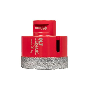 Коронка алмазная DLT Ceramic Pro 0692 для плитки и камня 60 мм