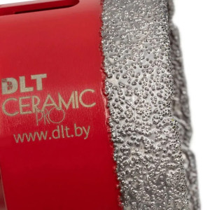 Коронка алмазная DLT Ceramic Pro 0502 для плитки и камня 68 мм