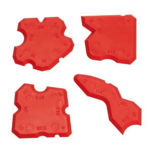 Набор шпателей DLT 63100 для силикона 4 шт