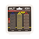 Брусок алмазный DLT №3 4281 серия Mini 77*26 мм 3 шт