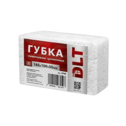 Губка целлюлозная DLT 3742 белая универсальная 165*100*50 мм