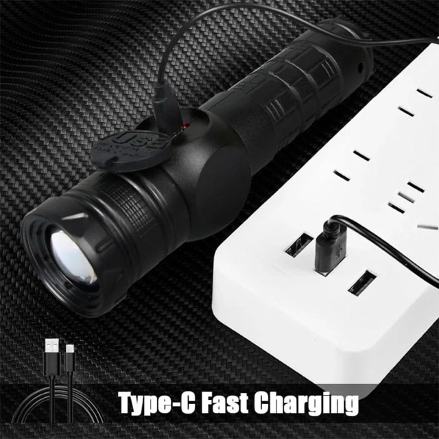 Фонарь Armagan YM-YX588-TG аккумуляторный с 2-мя источниками света