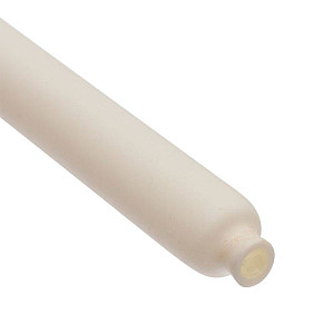 Трубка термоусадочная КВТ 67241 клеевая ТТК 3:1-12/4 белая