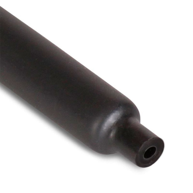 Трубка термоусадочная КВТ 59694 клеевая ТТК 3:1-4.8/1.6 черная