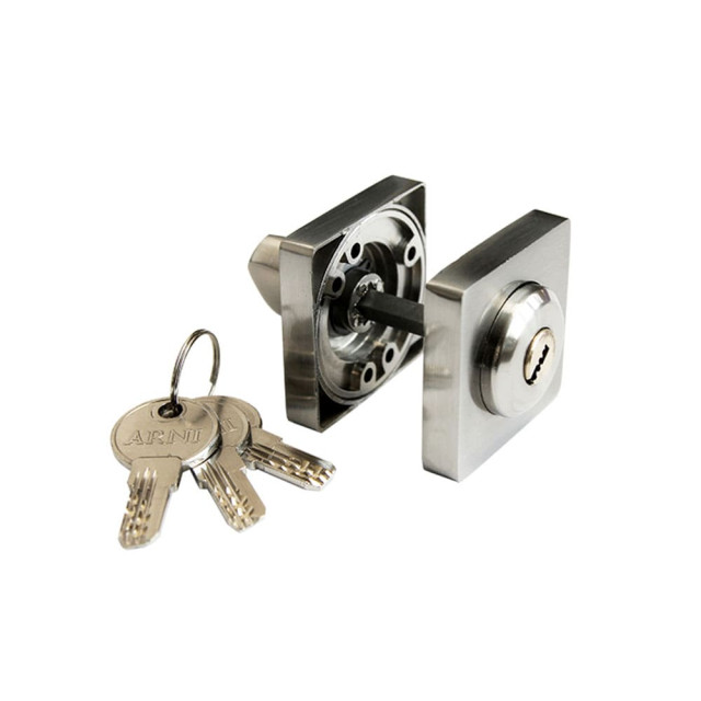 Накладка фиксатор-ключ Arni Е7 MH-CYL матовый никель