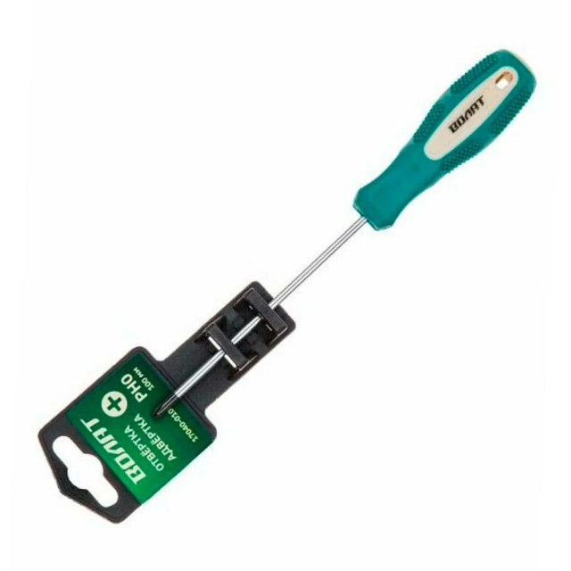 Отвертка Волат 17040-010 крестовая PH0 100 мм