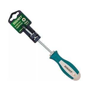 Отвертка Волат 18040-110 крестовая PH1 100 мм