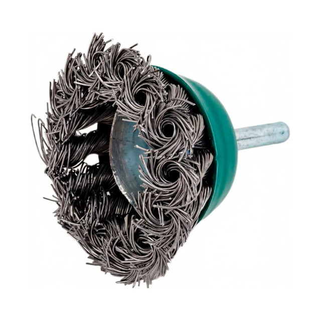 Щетка чашка Волат 81020-50 50 мм косичка