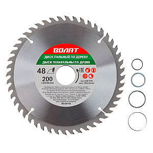 Диск пильный Волат 88140-48 200*32/30 мм 48 зубьев по дереву