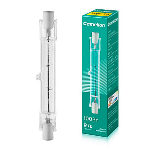 Лампа галогенная Camelion 2932 J78 100W R7s 78 мм 220V линейная