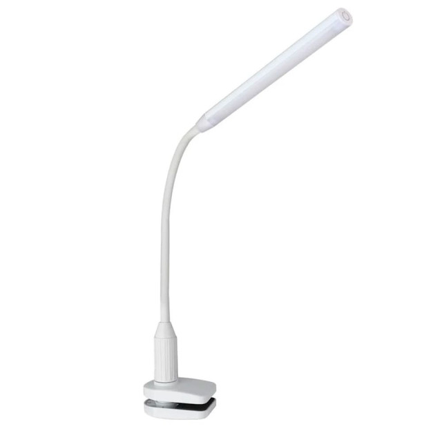 Светильник настольный Camelion KD-793 C01 LED сенсорное включение зажим-струбцина белый