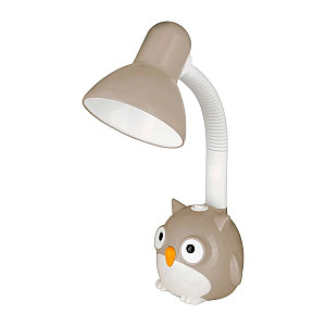 Светильник настольный Camelion KD-380 C09 Сова 230V 40W Е27 серый