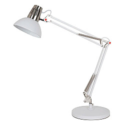 Светильник настольный Camelion Berlin KD-431A С71 E27 белый+хром