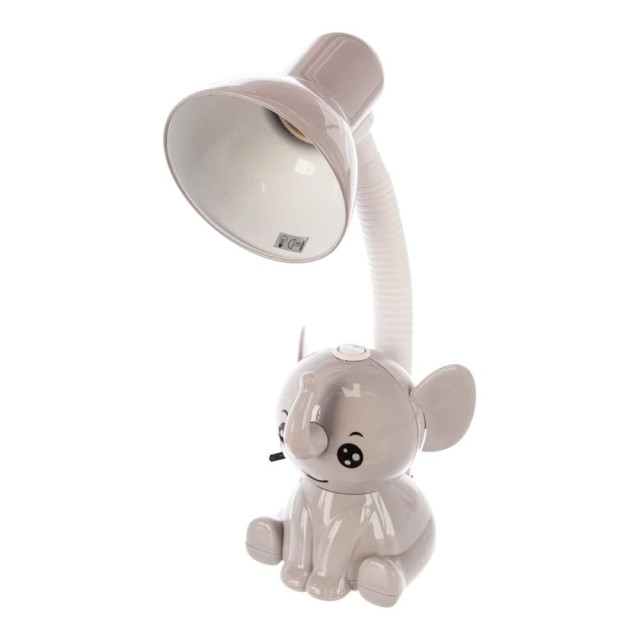 Светильник настольный Camelion KD-397 C09 Слоник 230V 40W Е27 серый