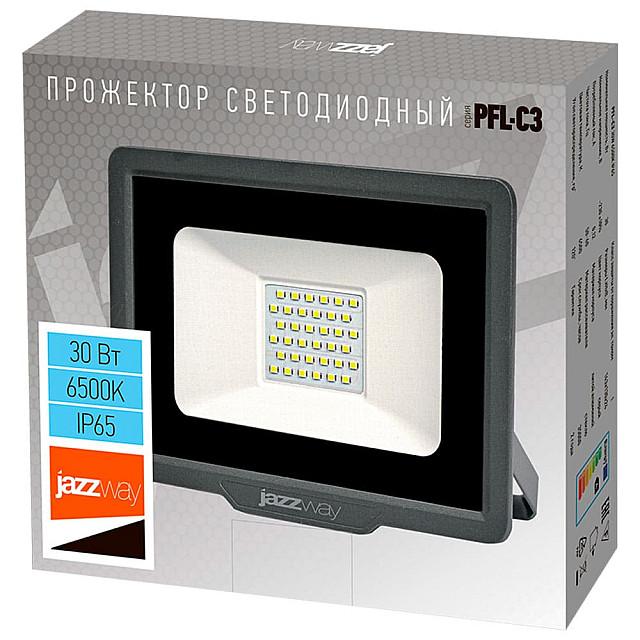 Прожектор Jazzway PFL-C3 30w 6500K IP65