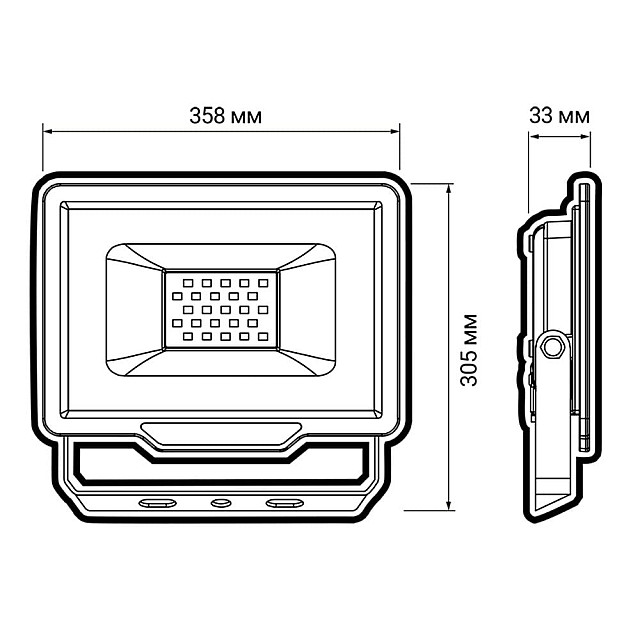 Прожектор Jazzway PFL-C3 200w 6500K IP65