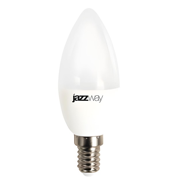 Лампа светодиодная Jazzway 5025271 C37 Свеча 8Вт PLED-LX 220-240В Е14 4000К