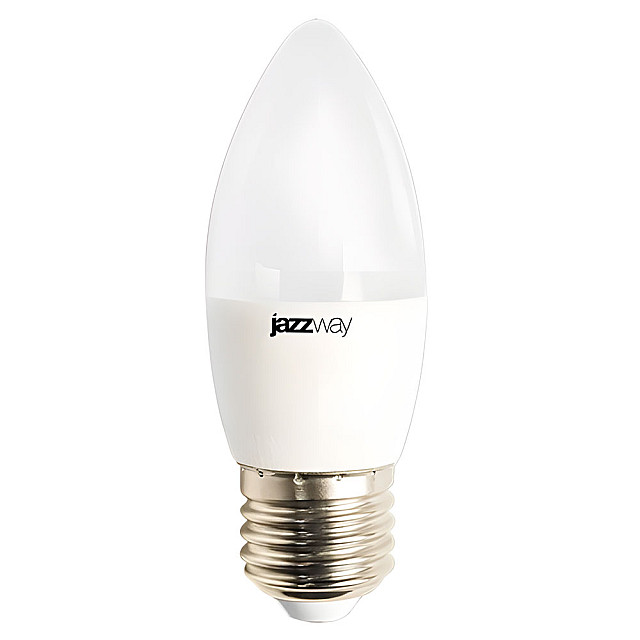 Лампа светодиодная Jazzway 5028562 C37 Свеча 8Вт PLED-LX 220-240В Е27 5000К