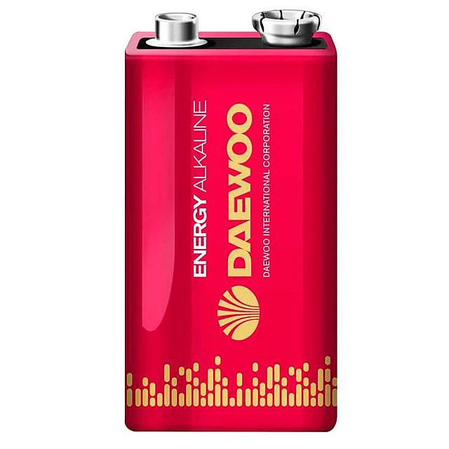 Батарейка Daewoo Energy 5029729 6LR61 9V alkaline BL